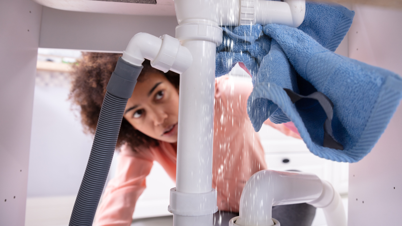 Professionele loodgieter aan het werk